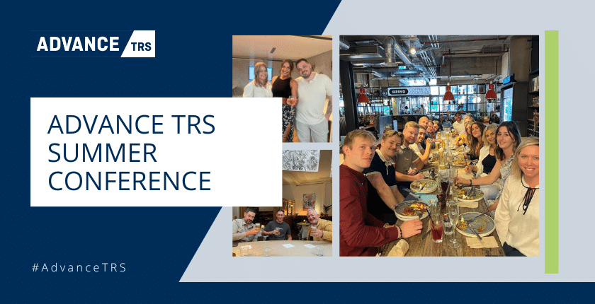 Blog header of Advance TRS summer conference