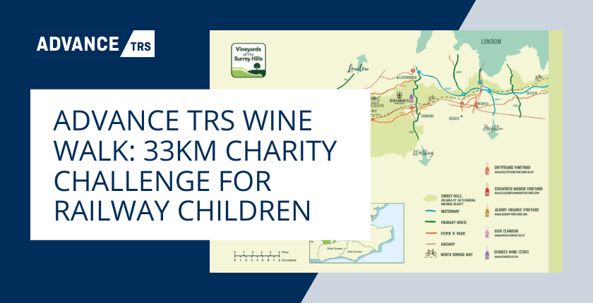 Advance TRS Wine Walk: 33km Charity Challenge for Railway Children