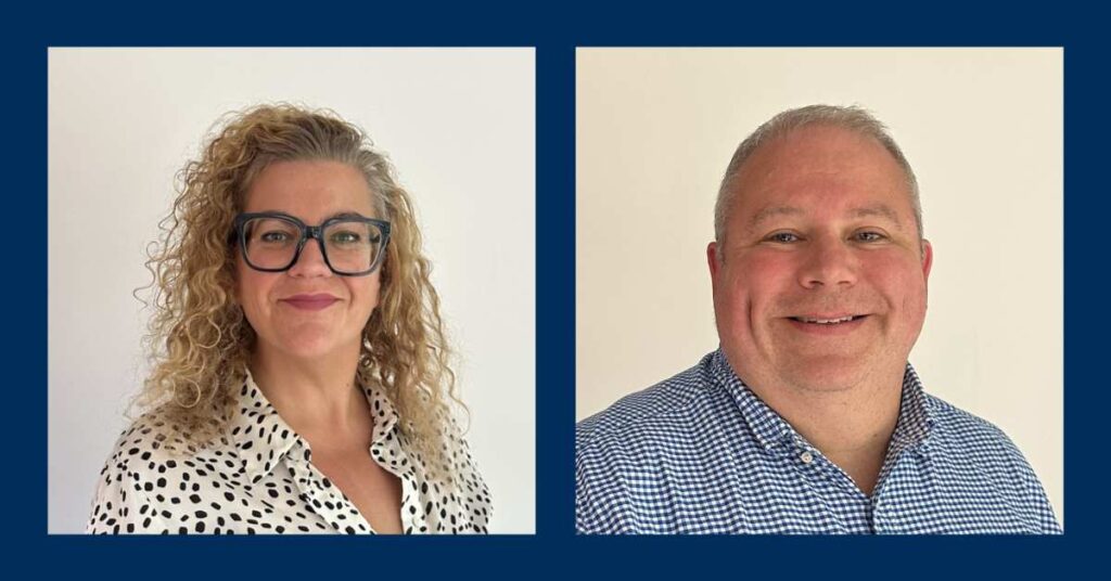 Sam Mayo and Karen Upton