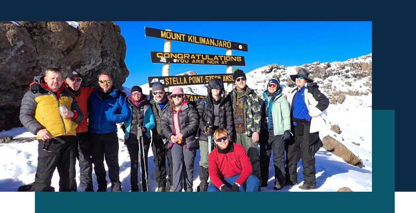 Sam Riley Summits Kilimanjaro for Railway Children