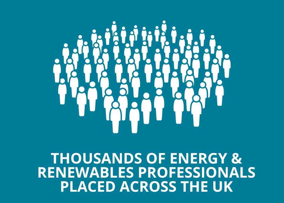 Thousands of Energy & Renewables Professionals Placed across the UK