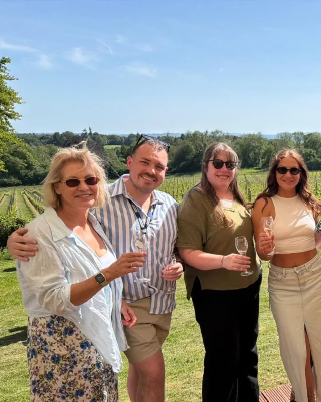 Sunshine, wine tasting and great company 🍷🥂️☀️

On a sunny Friday afternoon, our Business Services team headed to Grey Friars Vineyard for a well-earned team social, enjoying a guided wine tasting and tour followed by a picnic in the sunshine.
 
A brilliant way to step away from the screens, catch up outside the office and celebrate the people behind the scenes who help keep everything running smoothly at Advance TRS.

Here’s to stronger teams, good conversations and making the most of the sunny afternoons while they last.

#Team #AdvanceTrs #People #Fun #Reward